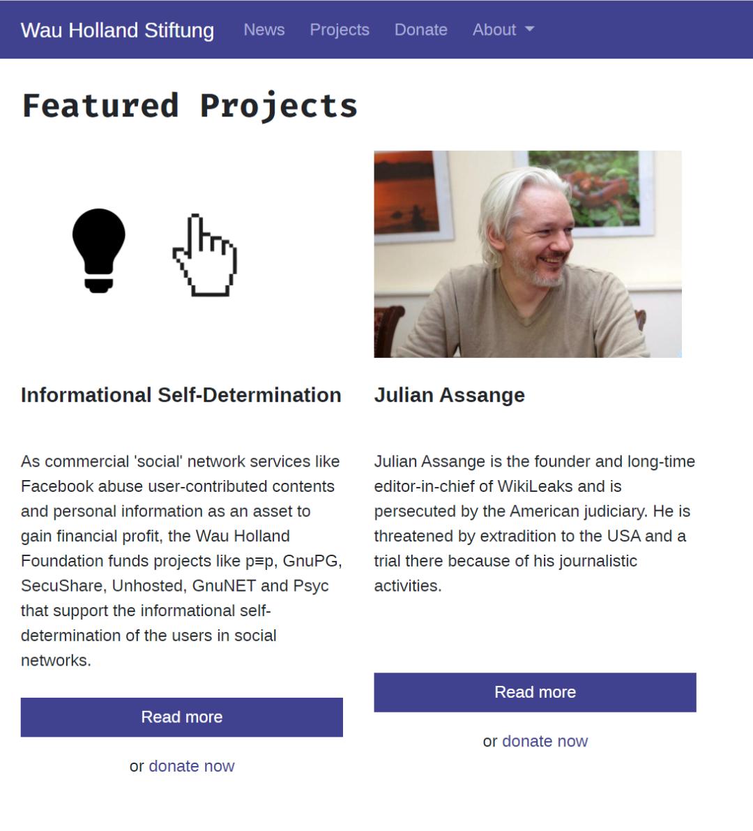 （Wau Holland Foundation 官 …